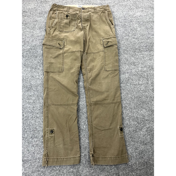 Todd Snyder Gap Mens Fatigue Trousers 32x32 Tactical Military Cargo Pants Olive